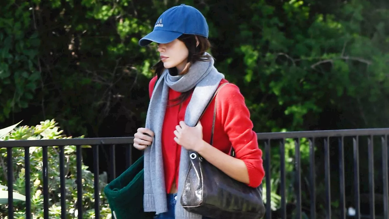 Kaia Gerber Spotted in Her Go-To Winter Outfit While Running Errands