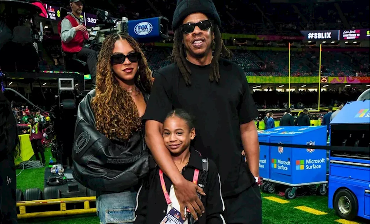 Jay-Z dan Anak-Anaknya Tunjukkan Dukungan di Super Bowl 2025