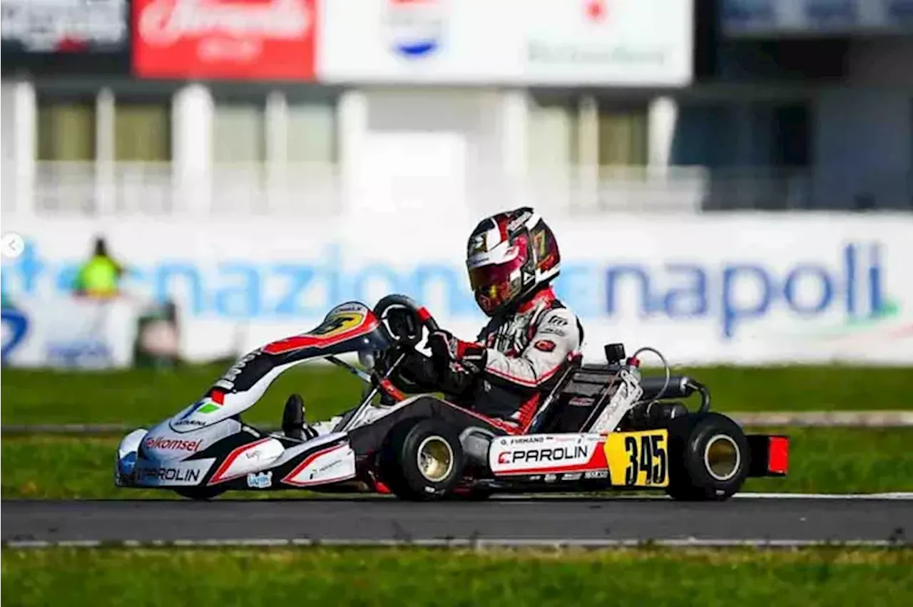 Qarrar Firhand Raih Poin Pertama di WSK Super Master 2025