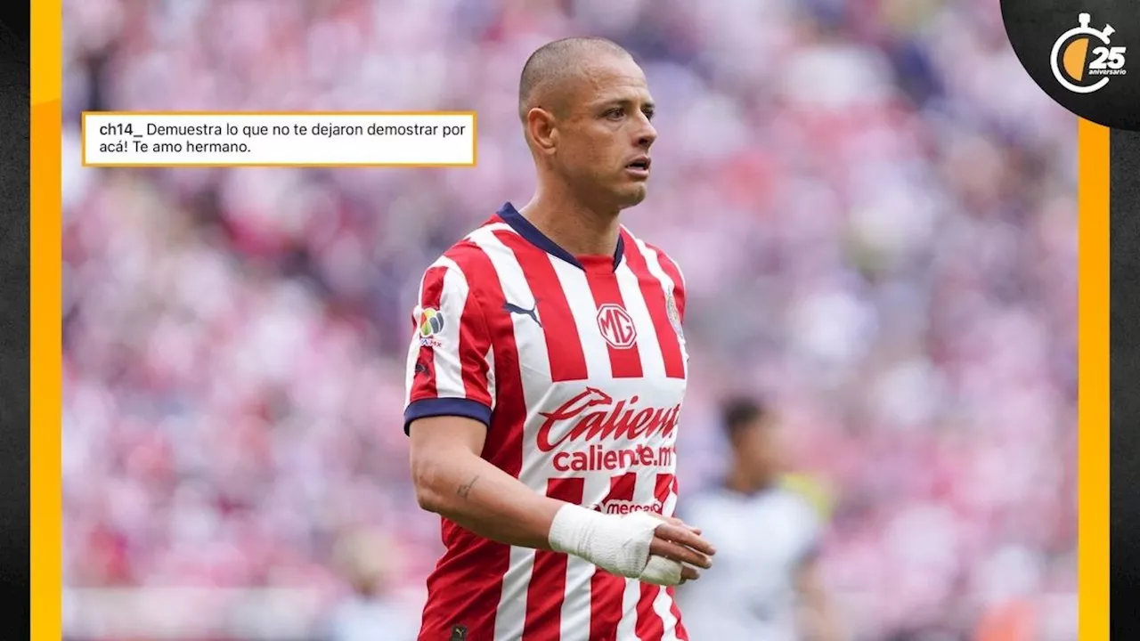 Chicharito critica a Chivas por salida de Bruce El-Mesmari