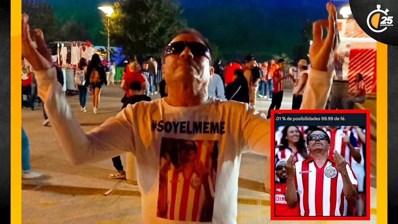 El Señor del Meme anima a las Chivas en medio de una crisis