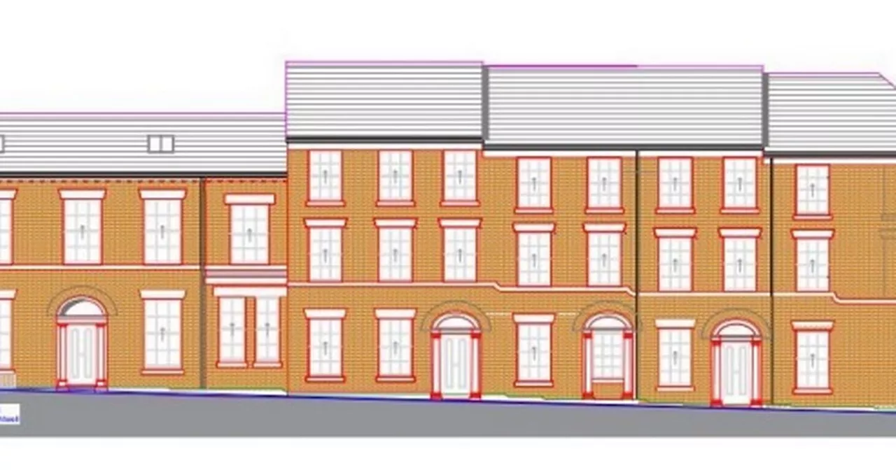 Derelict Georgian town houses set for conversion into 31 apartments