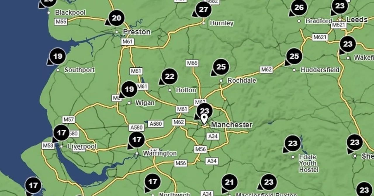 Manchester forecast as temperatures feel freezing with cold snap sweeping UK