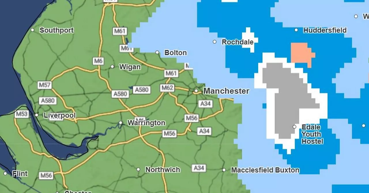 Met Office wind and sleet warning for Greater Manchester