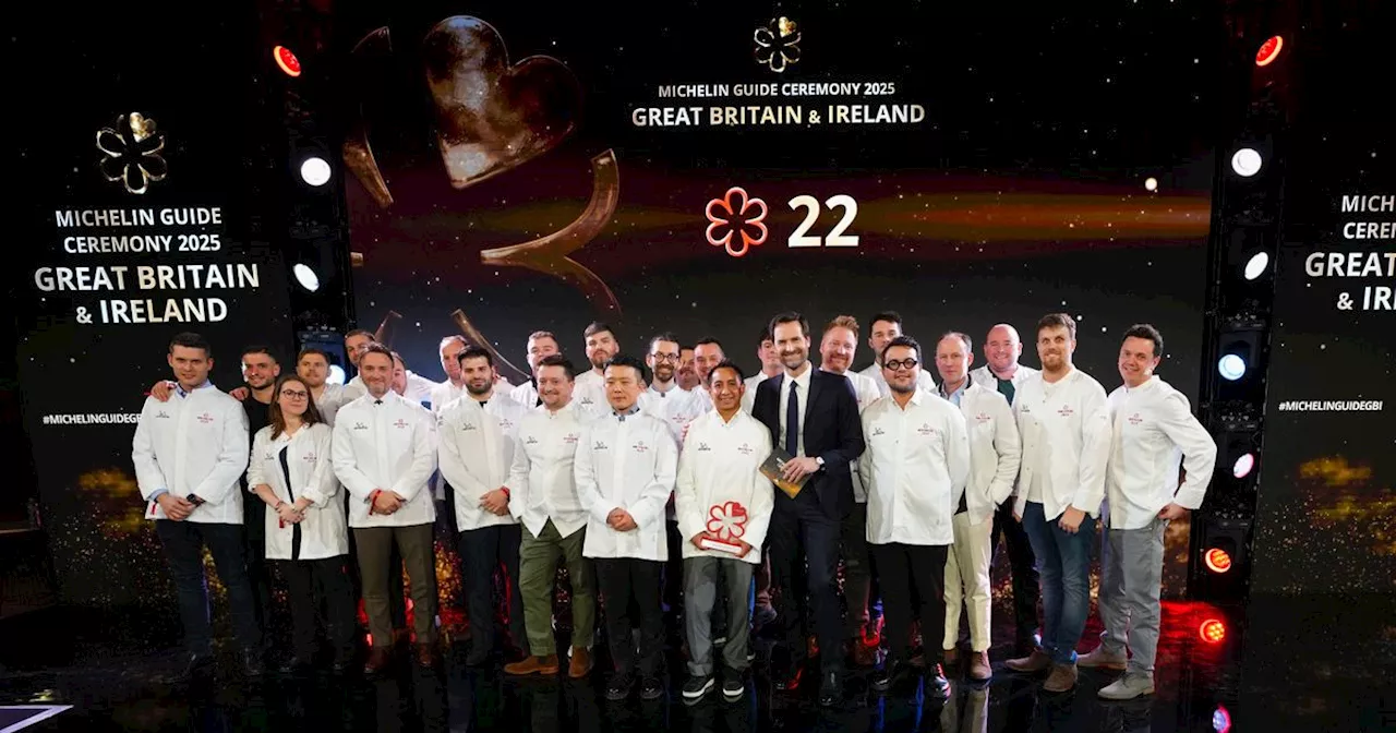 Michelin Stars Awarded to UK and Ireland's Top Chefs