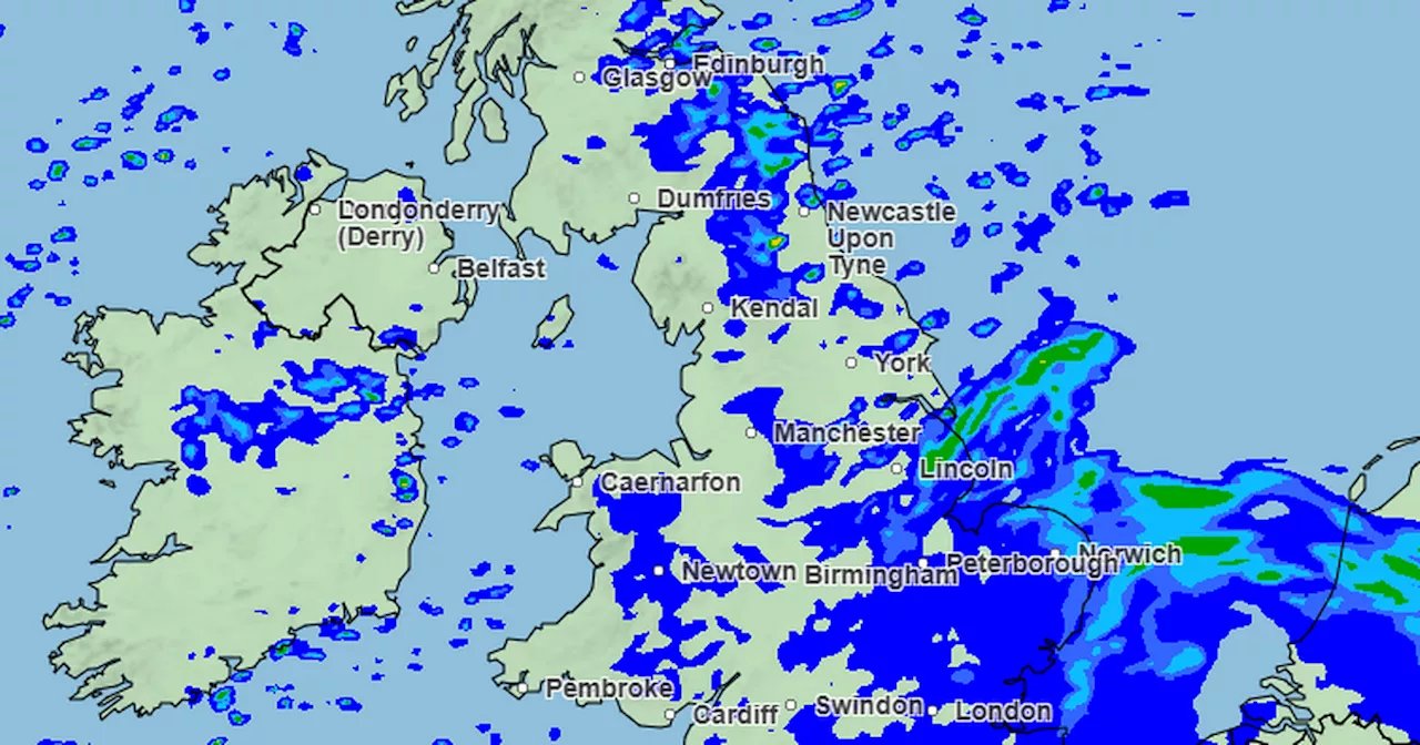 Scandinavian High Brings Freezing Winds to the UK