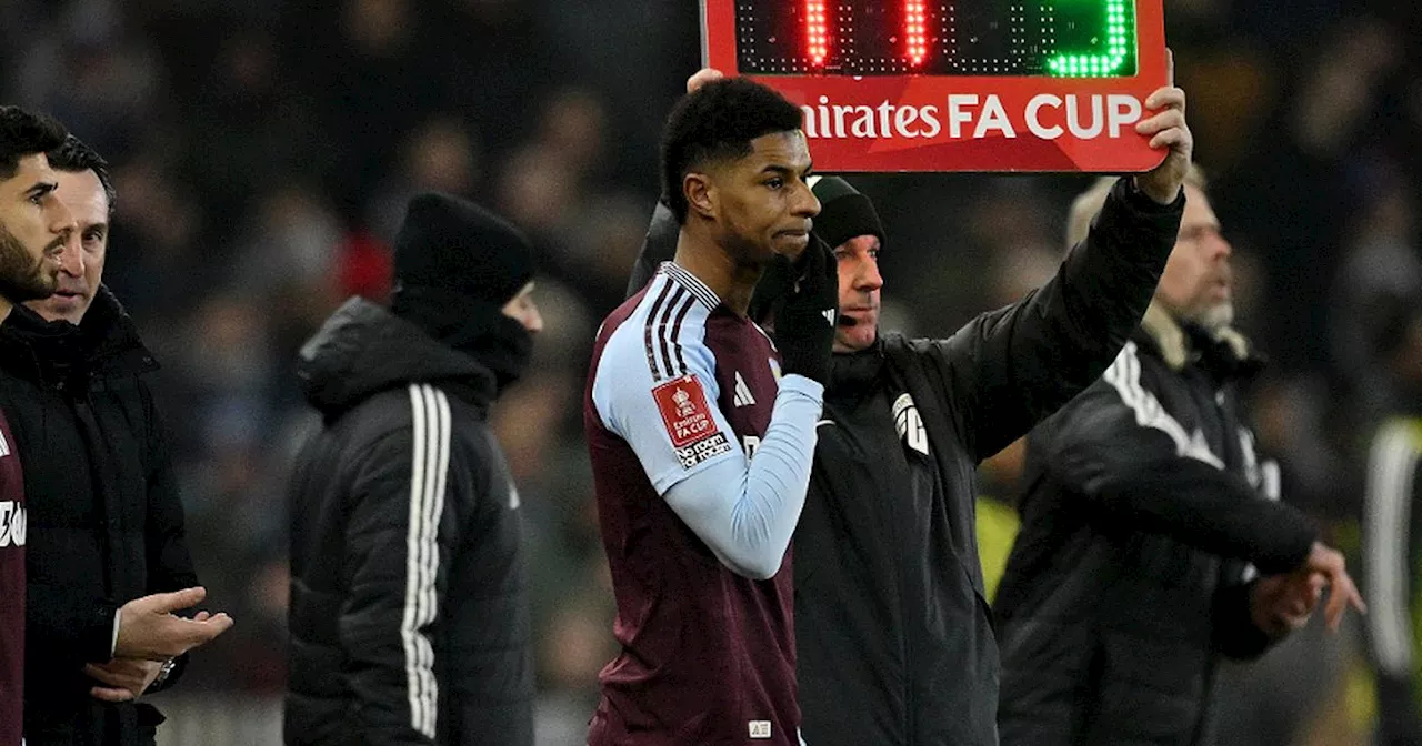 What happened to Rashford speaks volumes for Man United after Aston Villa debut