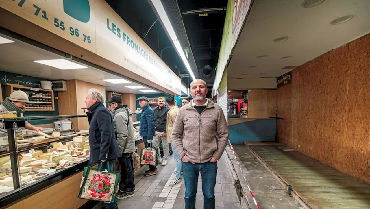 Les futurs escalators au cœur des halles tordent le 'ventre' de Nîmes