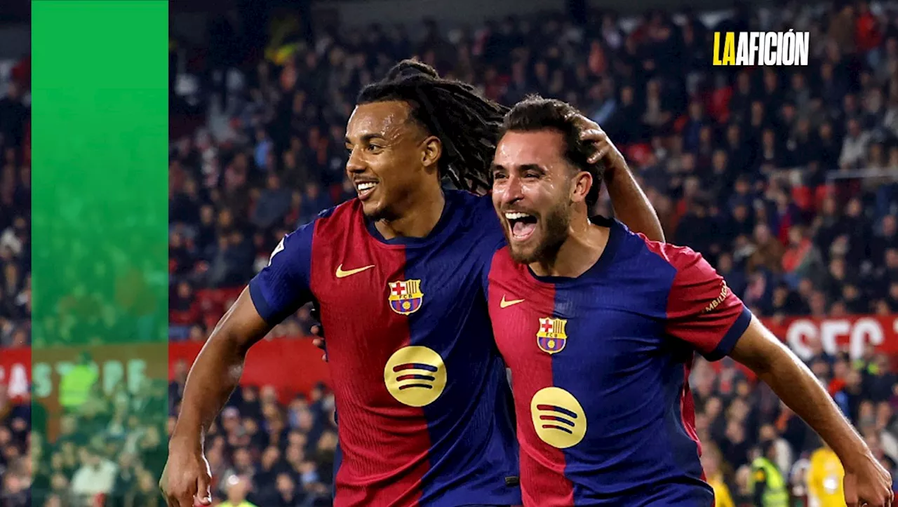 Barcelona golea al Sevilla y se acerca al liderato de La Liga española