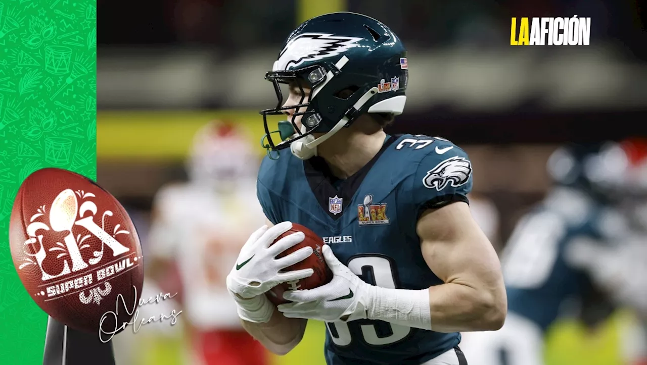 Cooper DeJean, el joven esquinero de los Eagles, hace historia en el Super Bowl