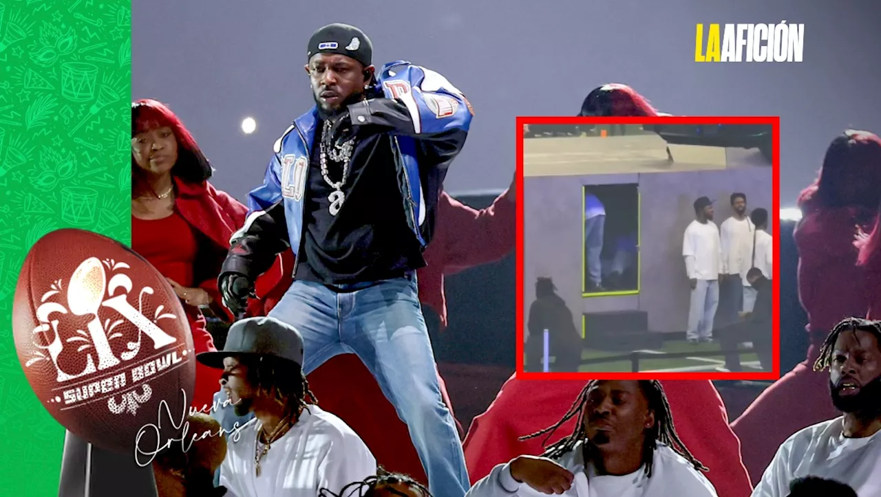 El túnel SECRETO que Kendrick Lamar usó durante el Show de Medio Tiempo del Super Bowl 2025