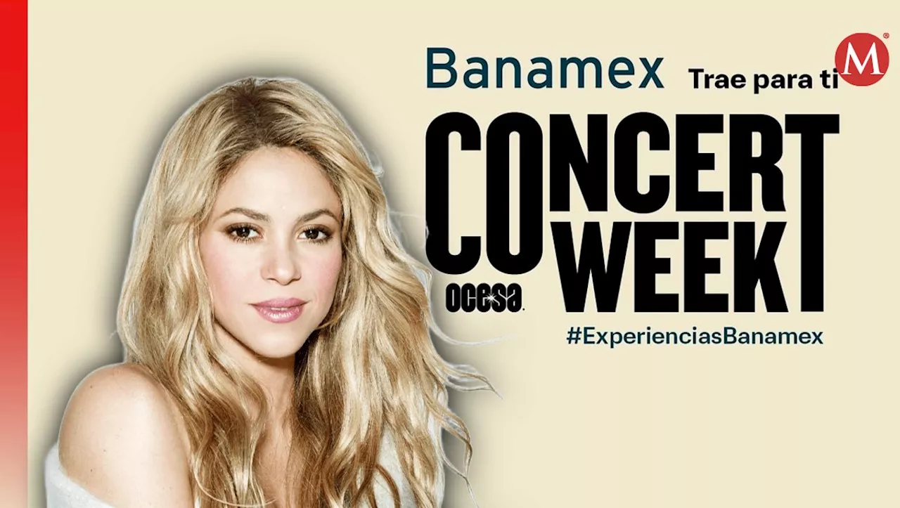 Regresa Ocesa Concert Week: 2x1 en Conciertos y Festivales