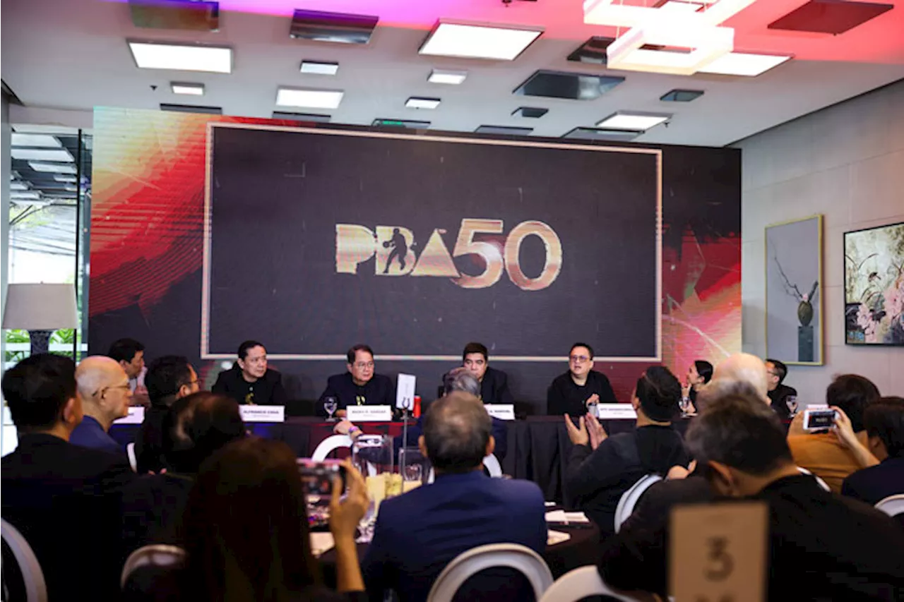 PBA unveils 50th anniversary logo