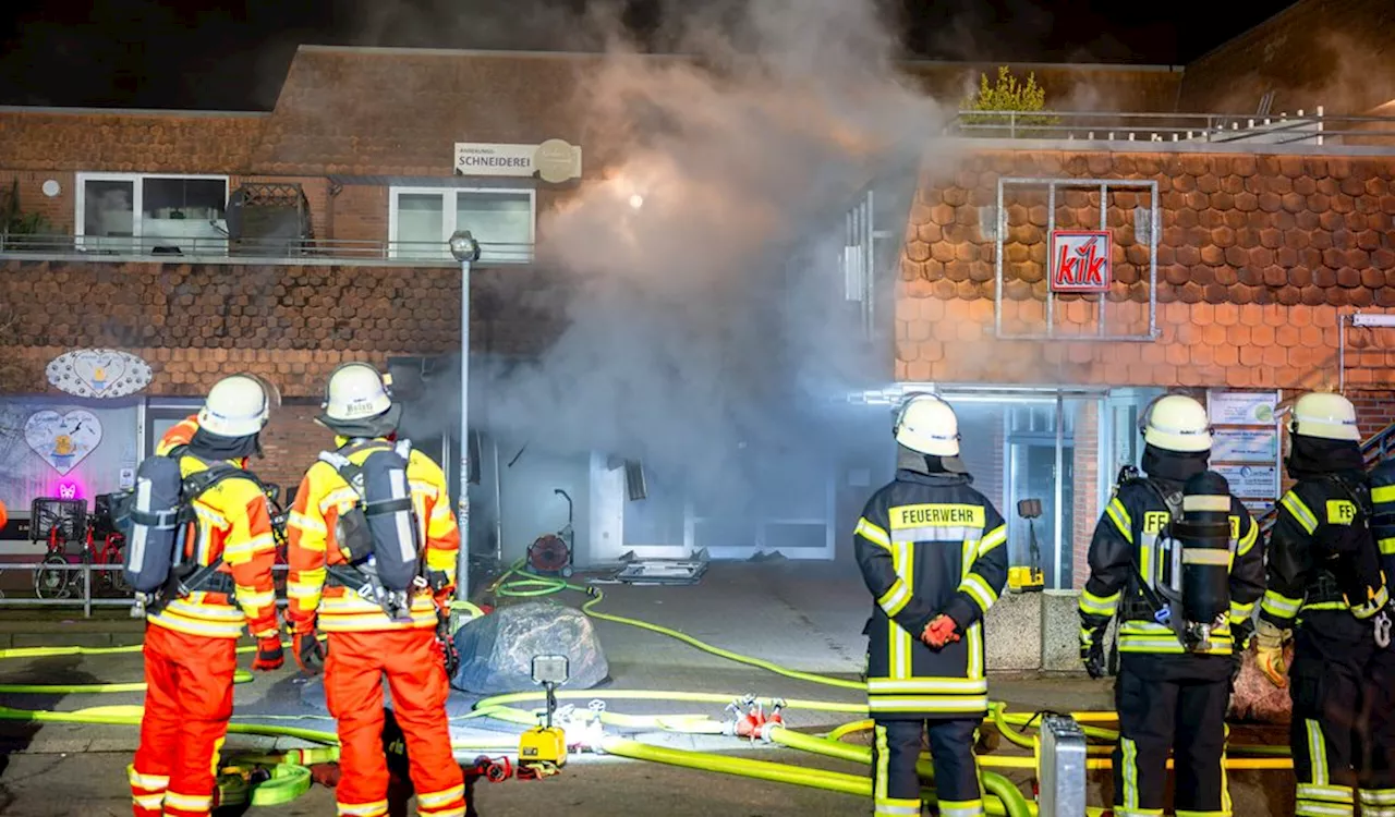 Explosion und Brand in Flensburg-Filiale des Pizza-Lieferdienstes