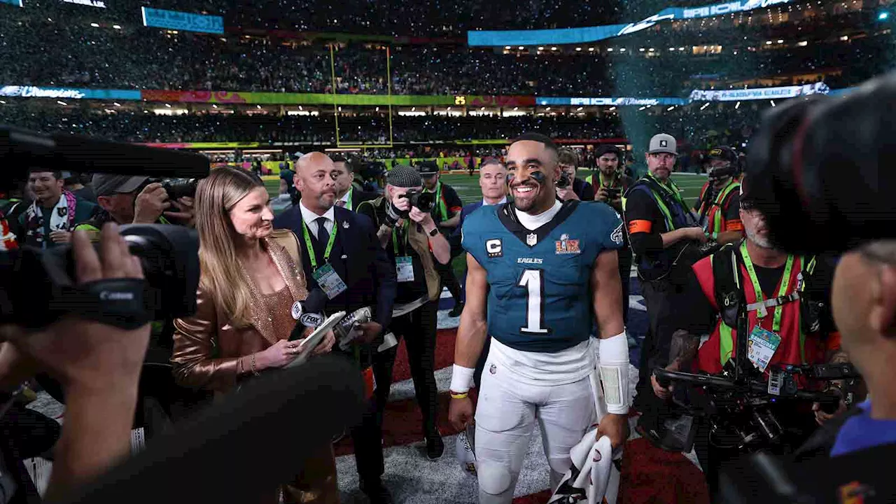 Jalen Hurts Joins the 'What's Next?' Tradition, Heading to Disney World After Super Bowl Triumph