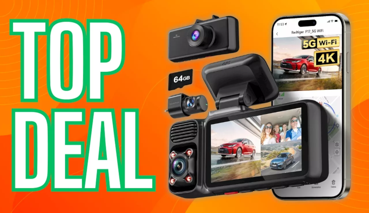 Amazon's Secret Deal: REDTIGER 4K 3-Channel Dash Cam at Lowest Price Ever