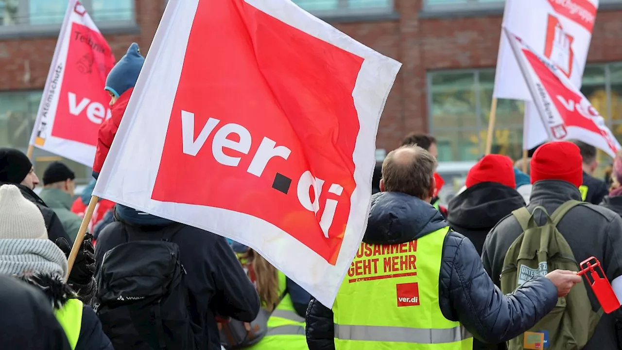 Baden-Württemberg: Verdi ruft zu zentralem Warnstreiktag im Südwesten auf