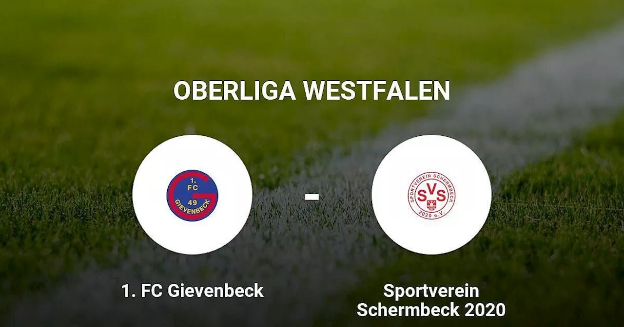 1. FC Gievenbeck besiegt Sportverein Schermbeck 2020