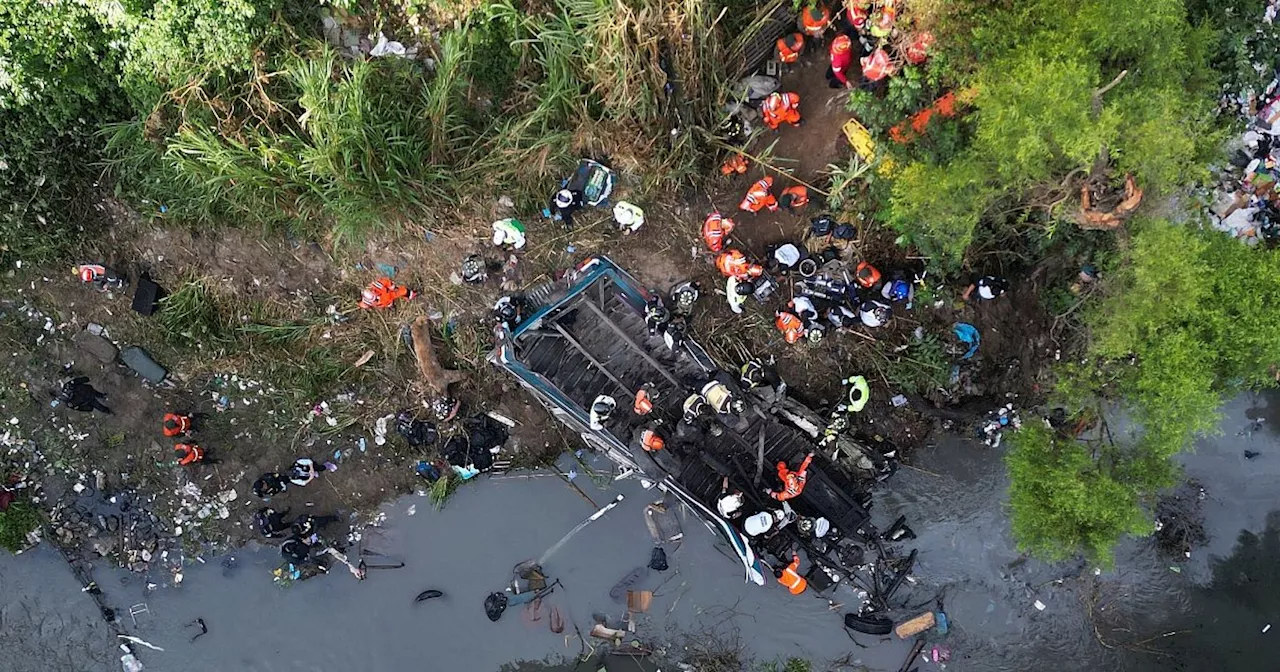 Mehr als 50 Tote bei Busunglück in Guatemala