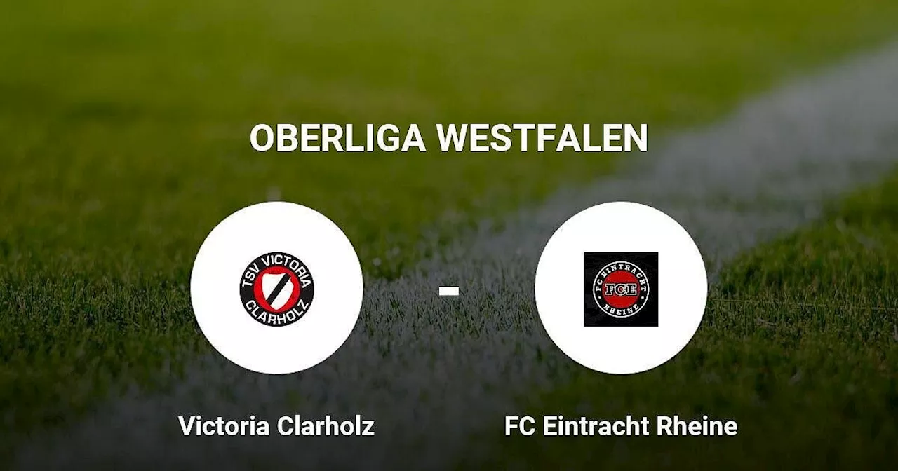 Remis im Duell zwischen dem Victoria Clarholz und dem FC Eintracht Rheine