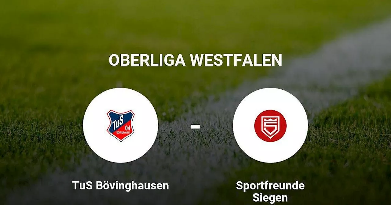 Sportfreunde Siegen besiegt TuS Bövinghausen mit 8:0