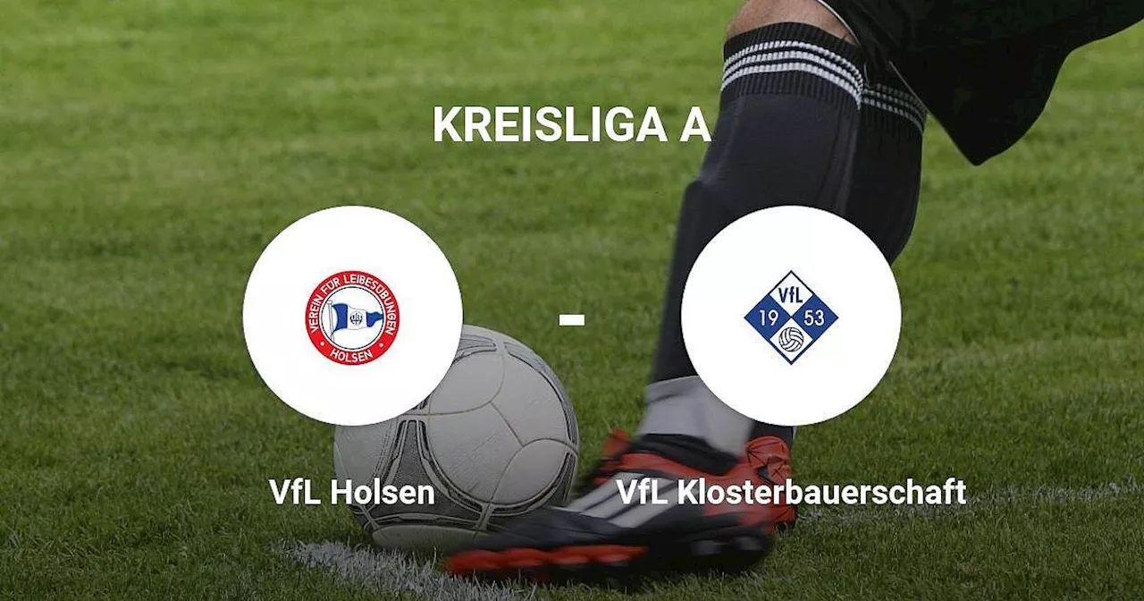 VfL Holsen besiegt VfL Klosterbauerschaft mit 6:0