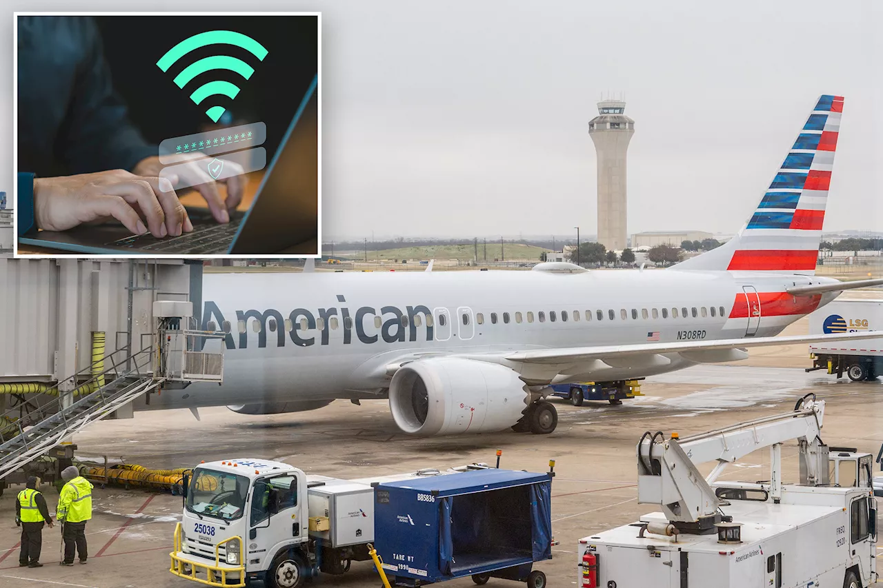 American Airlines flight delayed over Wi-Fi hotspot named 'There is a bomb on the flight'