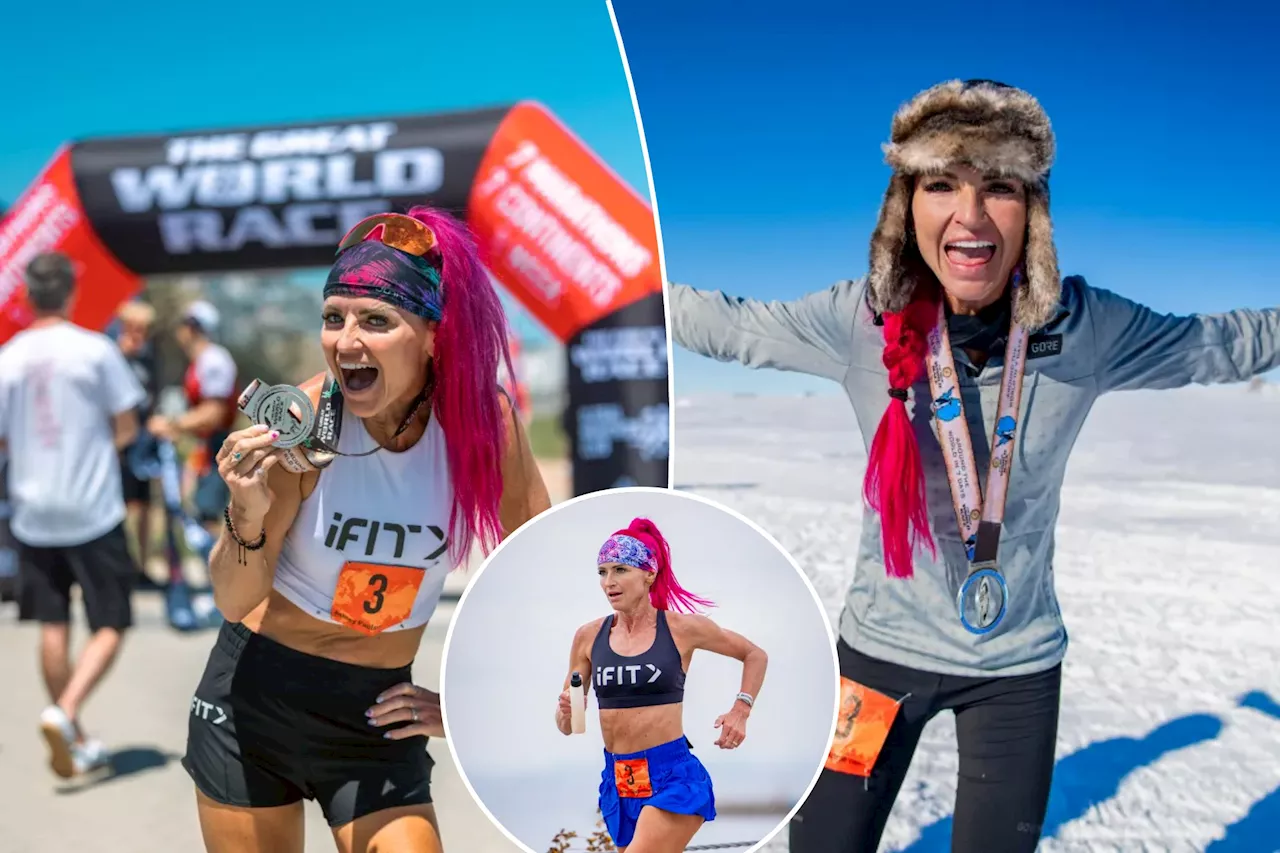  I ran 7 marathons on 7 continents in 7 days — we raced on snow in Antarctica and in 103-degree heat in Colombia