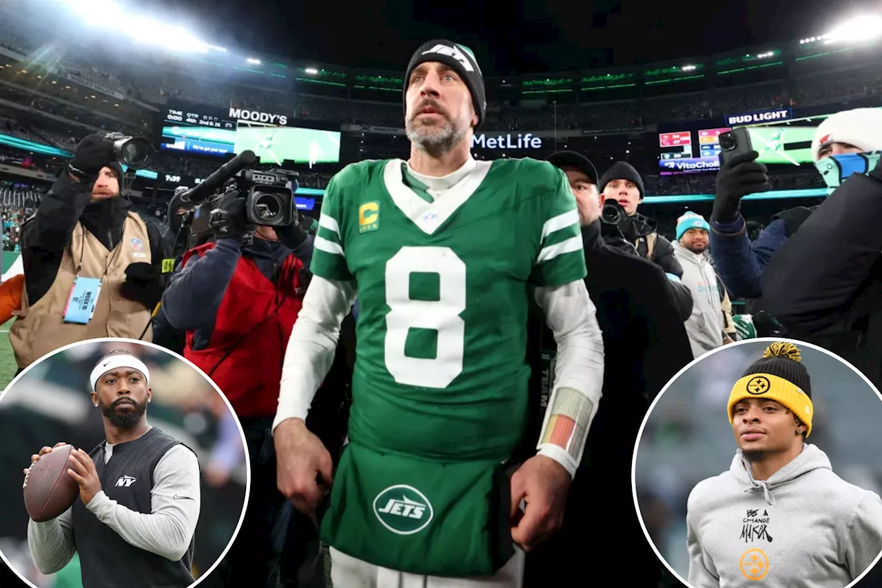 Jets left with underwhelming quarterback options after Aaron Rodgers breakup