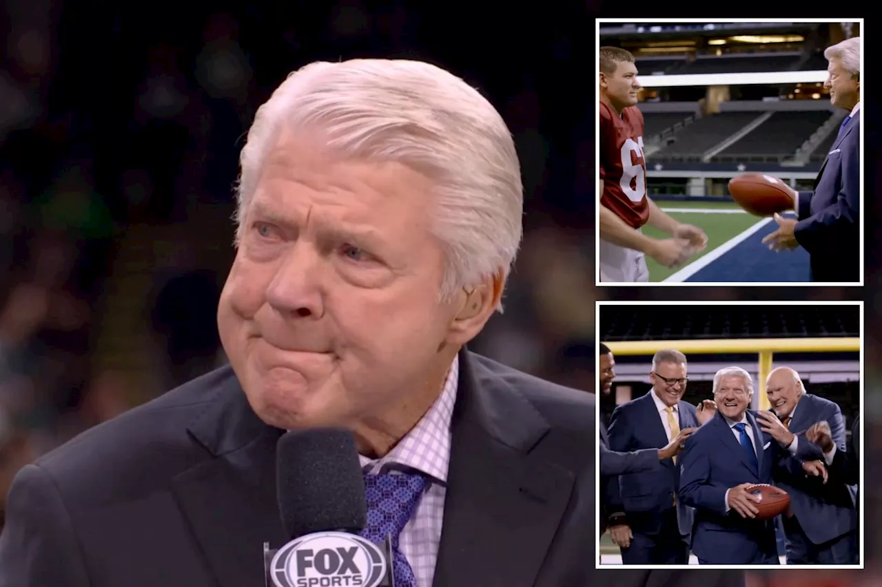 Jimmy Johnson hints at retirement in tearful moment during Super Bowl 2025