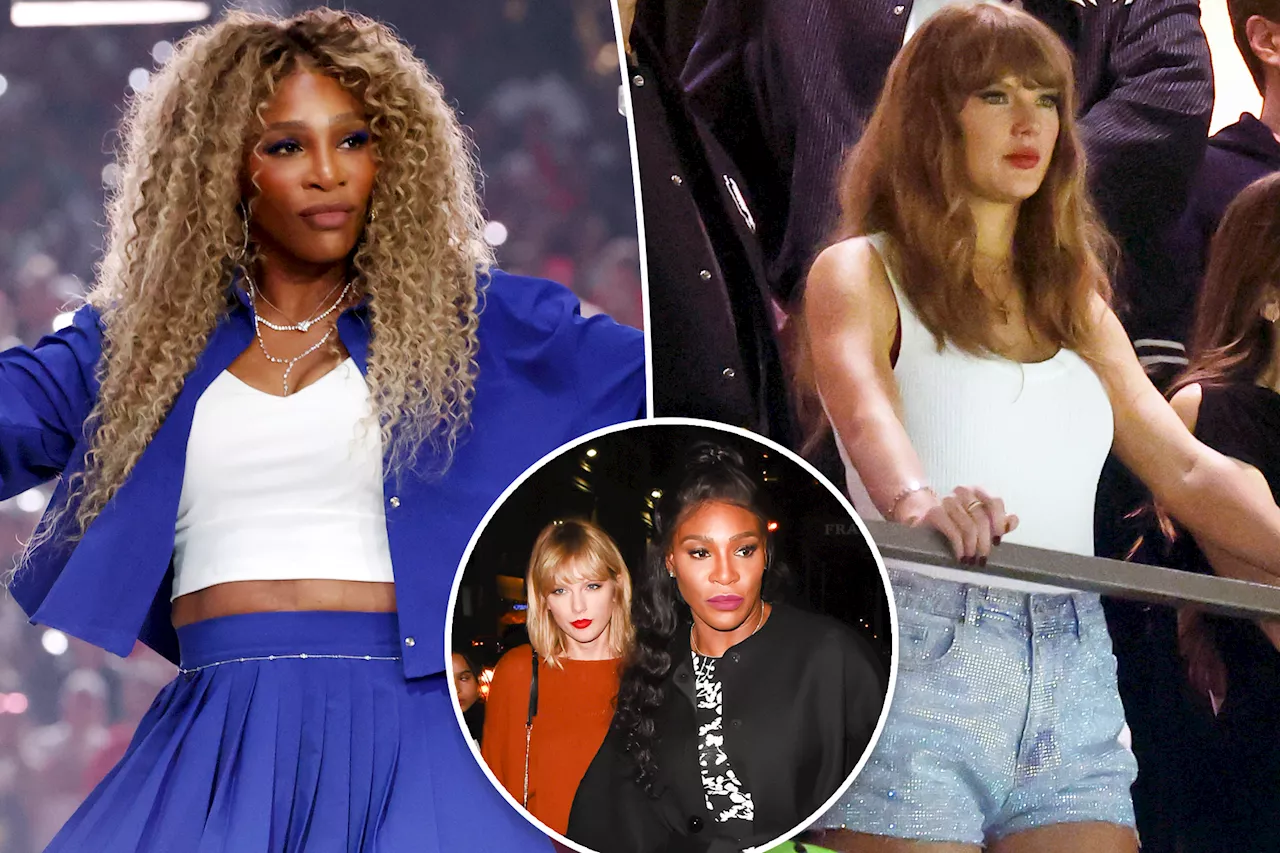 Serena Williams defends Taylor Swift after singer is booed at Super Bowl 2025