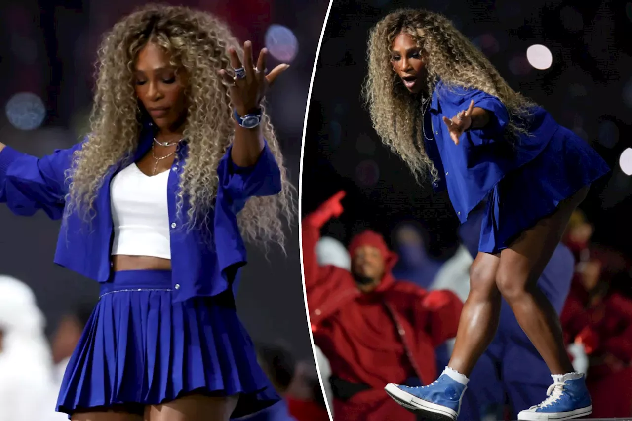 Serena Williams — who dated Drake — appears at Kendrick Lamar's Super Bowl halftime show