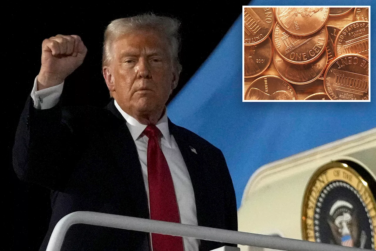 Trump Orders End to Penny Production, Citing Cost Overruns