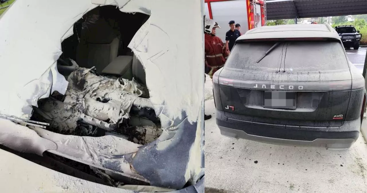 JAECOO Malaysia Blames Dashcam Installation for J7 SUV Fire