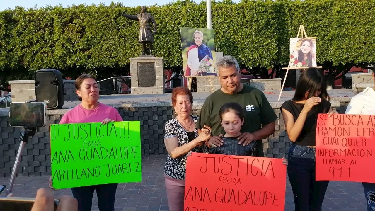 Colectivo Revolución Feminista y familiares exigen justicia a feminicidio de Ana en Acámbaro