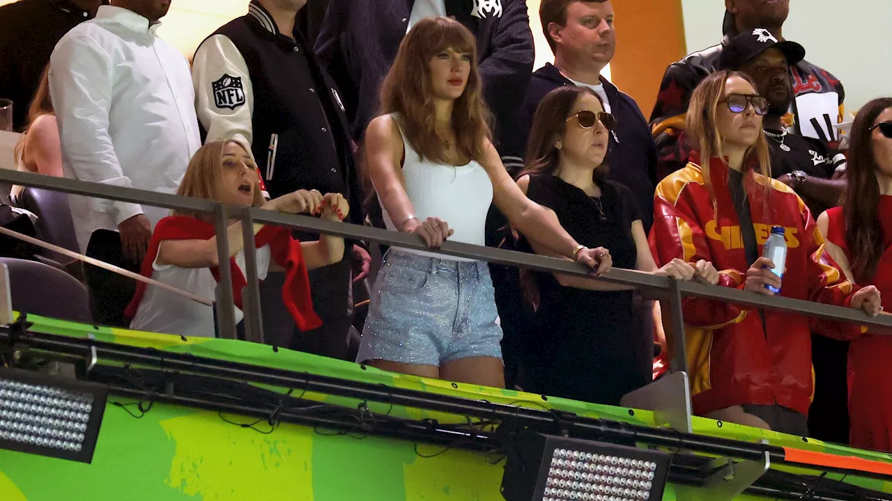 Taylor Swift unterstützt Travis Kelce beim Super Bowl 2025