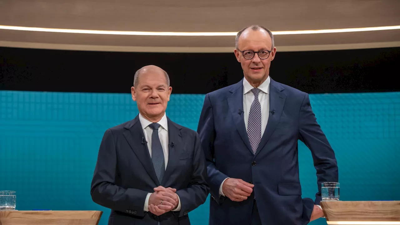 Debate preelectoral en Alemania: Scholz y Merz se enfrentan sobre Trump, la AfD y la OTAN