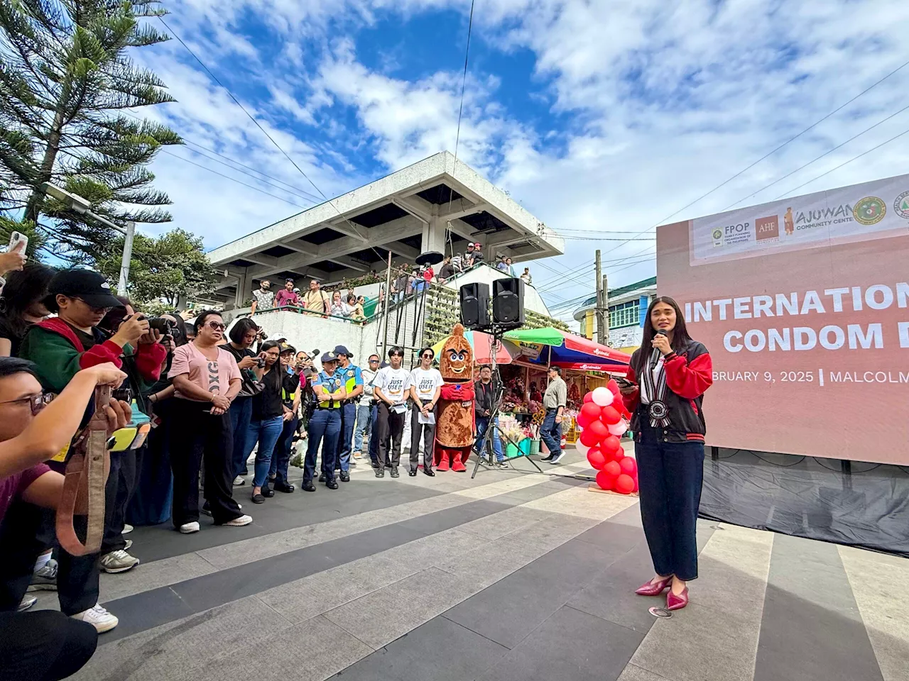 Miss Universe Wurtzbach Champions Safe Sex and HIV Awareness in Baguio