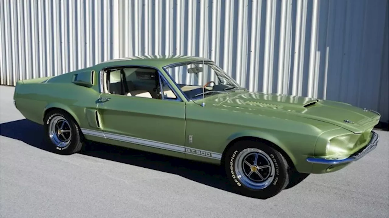 1967 Shelby GT500 with a $4,790 Original Price Expected to Fetch Six Figures at Auction