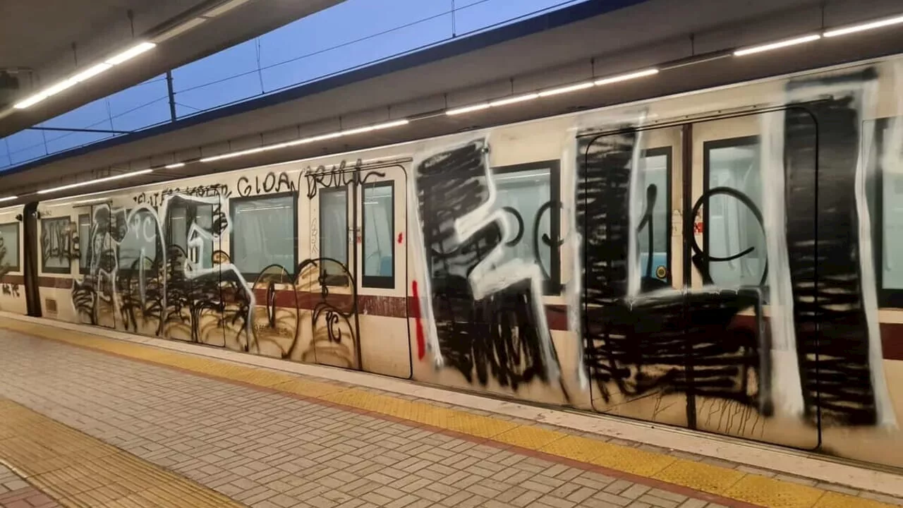 Blocchi e Arresti: Writer Spesso Intercettati Prima di Vandalizzare i Treni della Metro a Roma