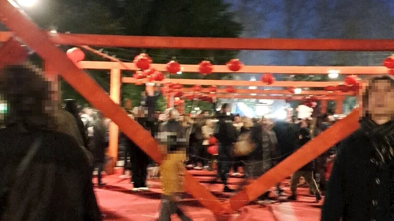 Lanterne saccheggiate a Piazza Vittorio: Festa del Capodanno cinese sminuiscita da atti vandalici