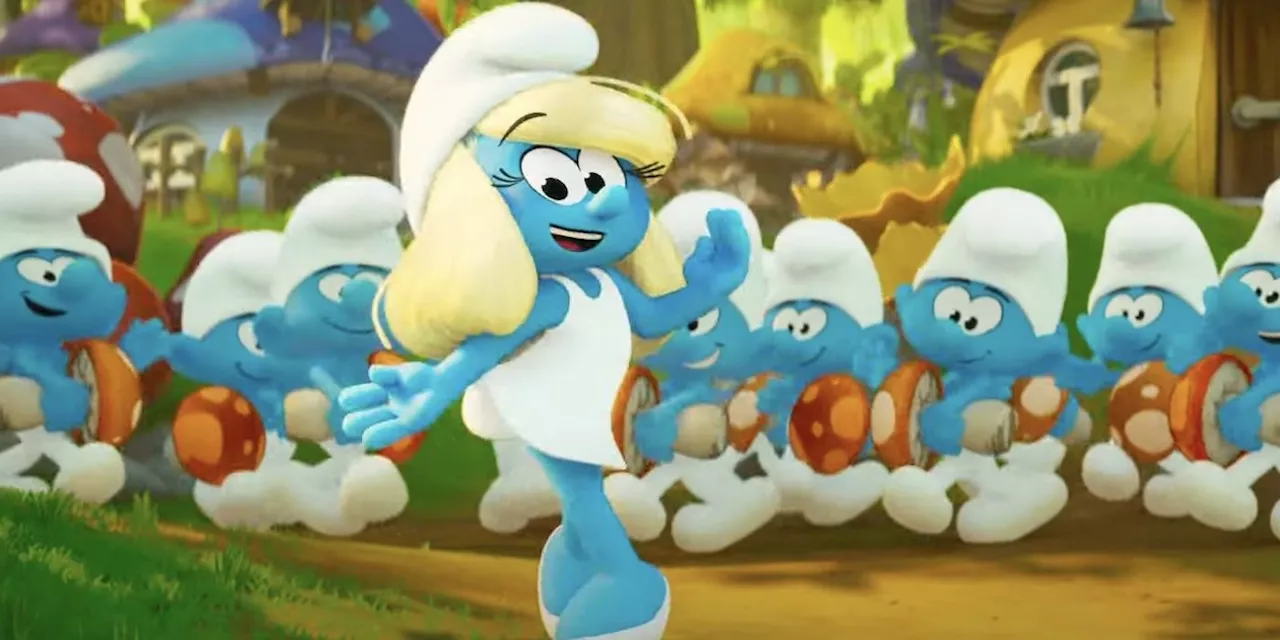 Rihanna Takes Center Stage as Smurfette in the New Smurfs Trailer