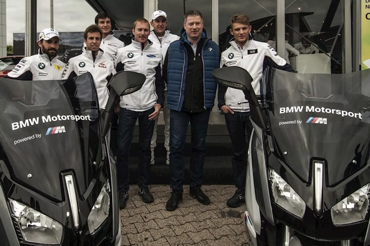 BMW Motorrad stellt Elektro-Scooter für DTM Saison zur Verfügung