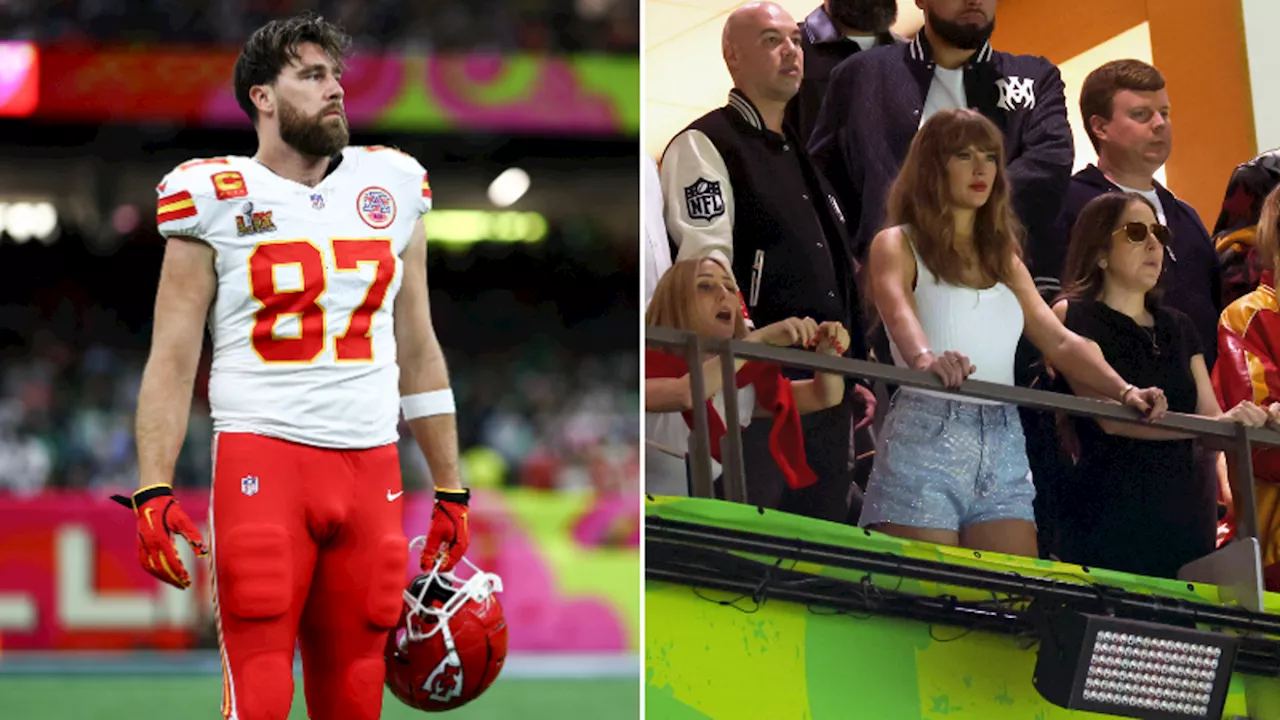 Travis Kelce makes sad admission when asked what caused Super Bowl loss in front of Taylor Swift