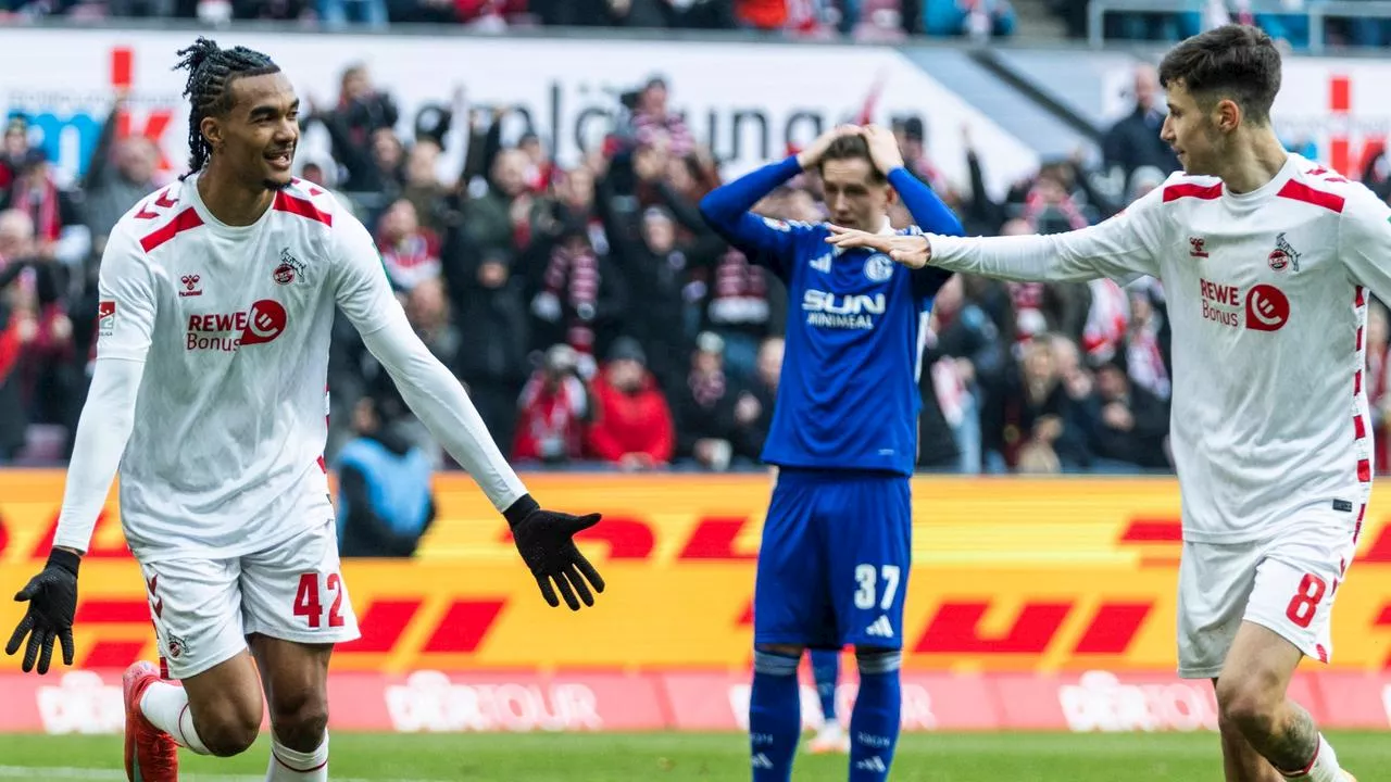 Köln besiegt Schalke in einem knappen Spiel