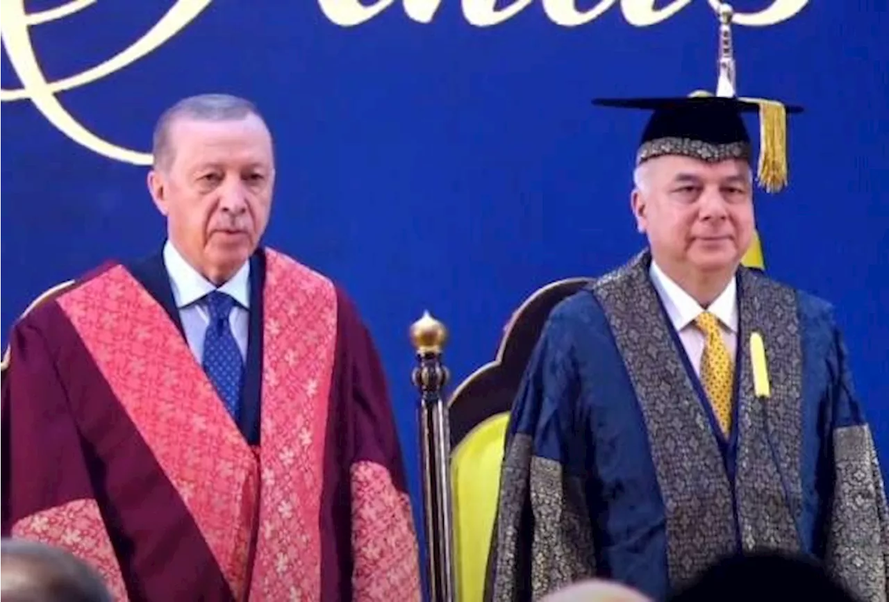 Erdoğan Awarded Honorary Doctorate by Universiti Malaya