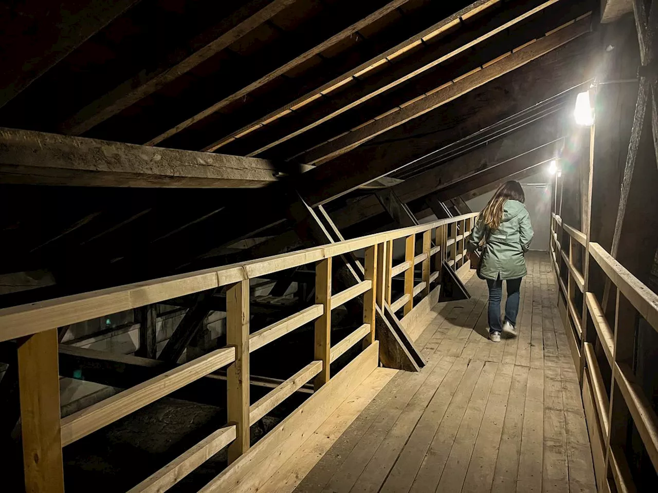 Caméras thermiques, réaménagement de la charpente : visite dans les entrailles de la cathédrale de Bayonne, enfin aux normes incendie