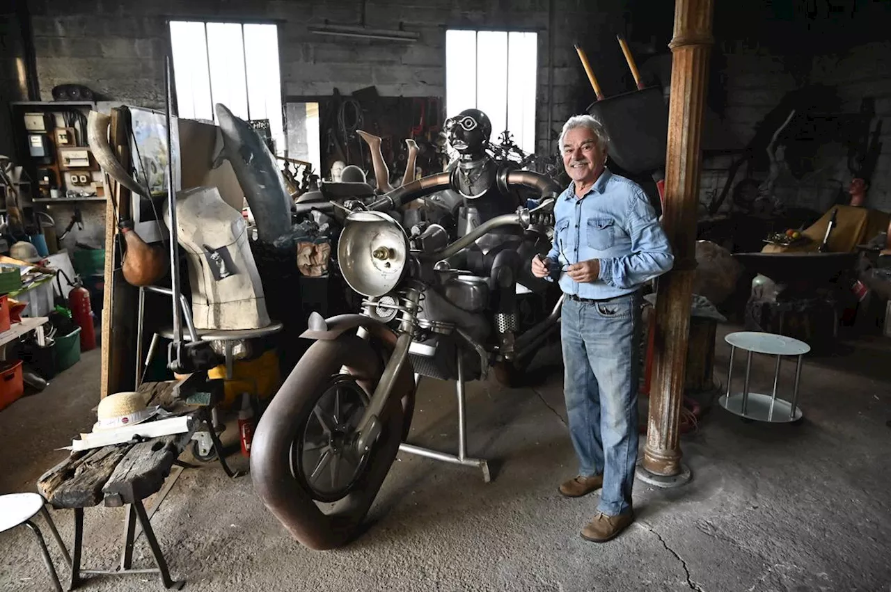 Lot-et-Garonne : Serge Carvalho, sculpteur et ferronnier d’art, n’est plus