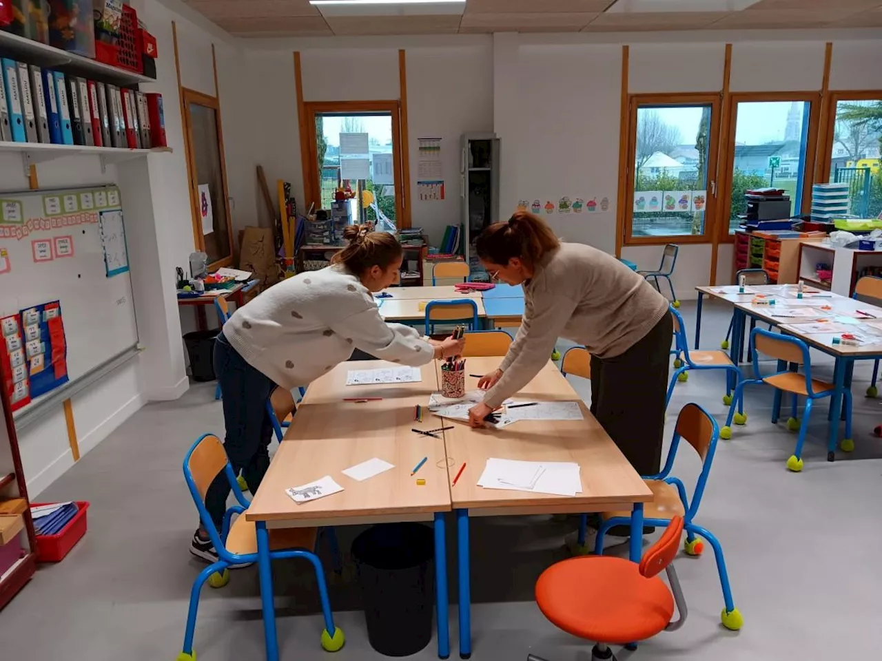 Rénovation énergétique spectaculaire pour l'école maternelle Île bleue à Saint-Loubès