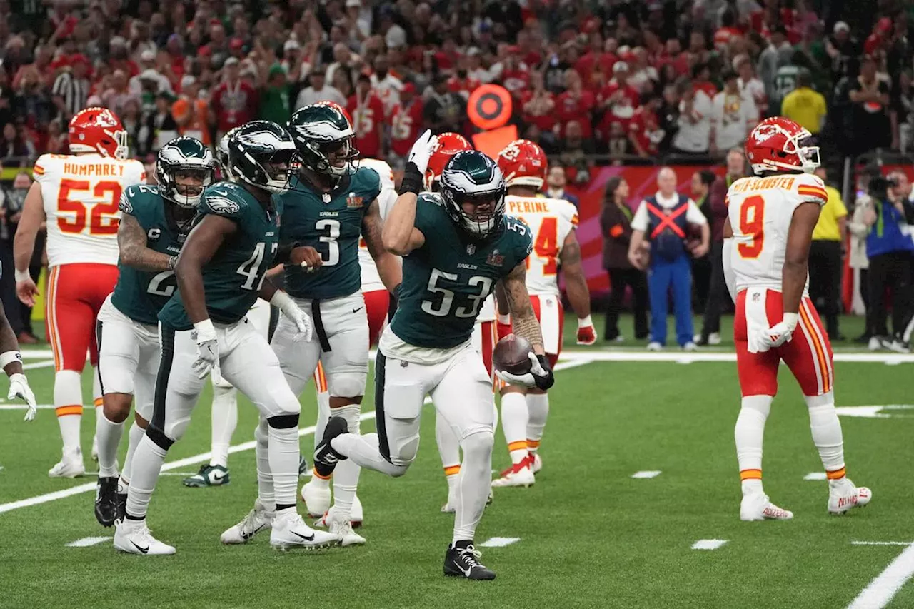 Vidéos. Super Bowl : les Eagles privent les Chiefs (40-22) d'un troisième titre d’affilée, les temps forts de la soirée